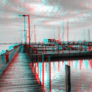 View this picture with red-blue glasses to enjoy the 3-D effect.