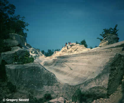 Picture of glacial groove